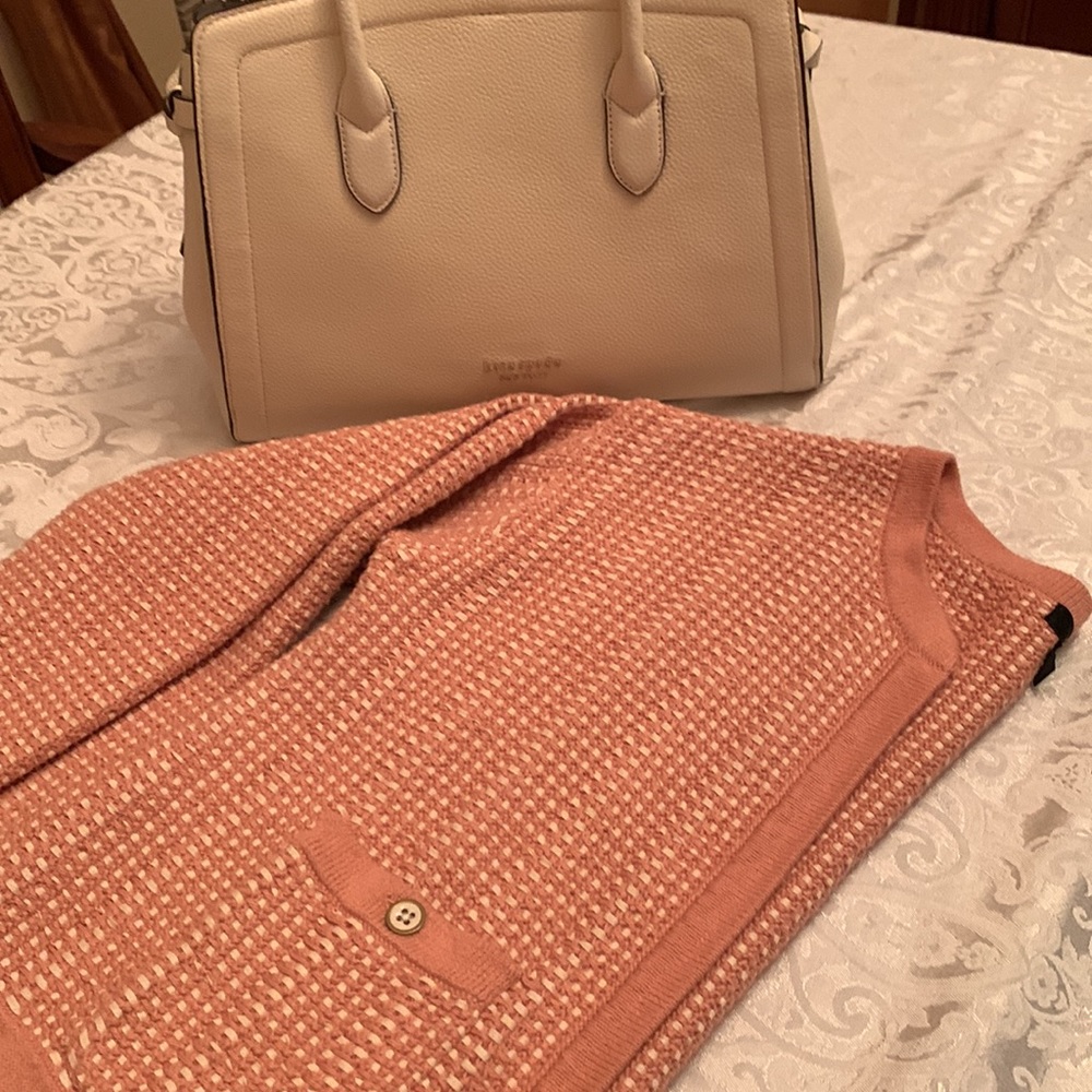 J crew, blazer , pink and off white